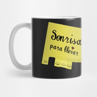 Sonrisa Para llevar Smile Emoji Spanish Mug